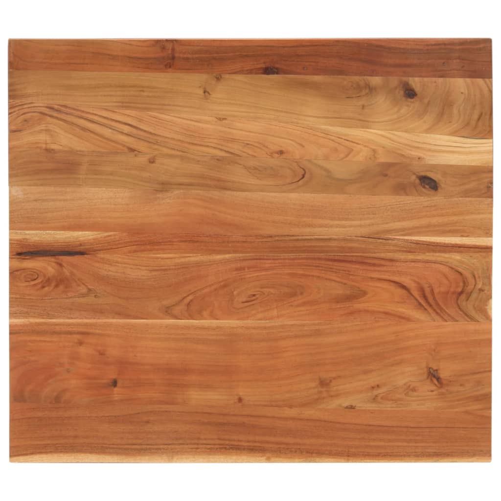 Stolní Deska 100X80X2,5 Cm Obdélníková Masivní Akáciové Dřevo