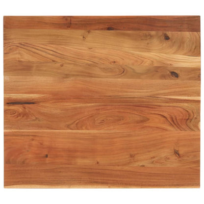 Stolní Deska 100X80X2,5 Cm Obdélníková Masivní Akáciové Dřevo