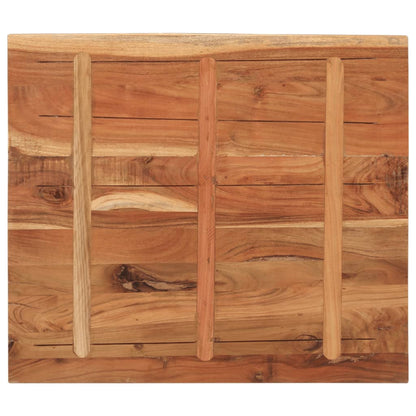 Stolní Deska 110X80X2,5 Cm Obdélníková Masivní Akáciové Dřevo