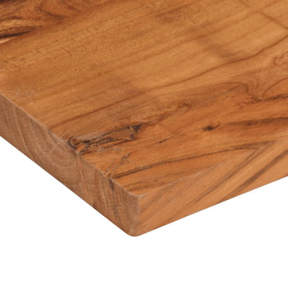 Stolní Deska 110X80X2,5 Cm Obdélníková Masivní Akáciové Dřevo