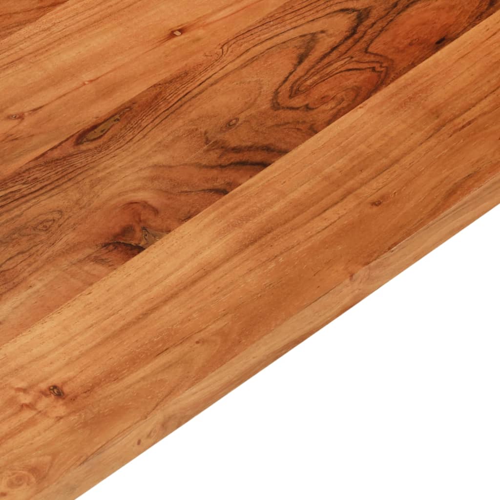 Stolní Deska 90 X 90 X 2,5 Cm Čtvercová Masivní Akáciové Dřevo