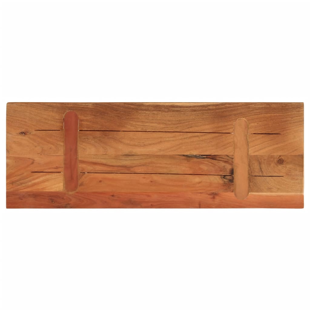 Stolní Deska 90X20X3,8 Cm Obdélníková Masivní Akáciové Dřevo