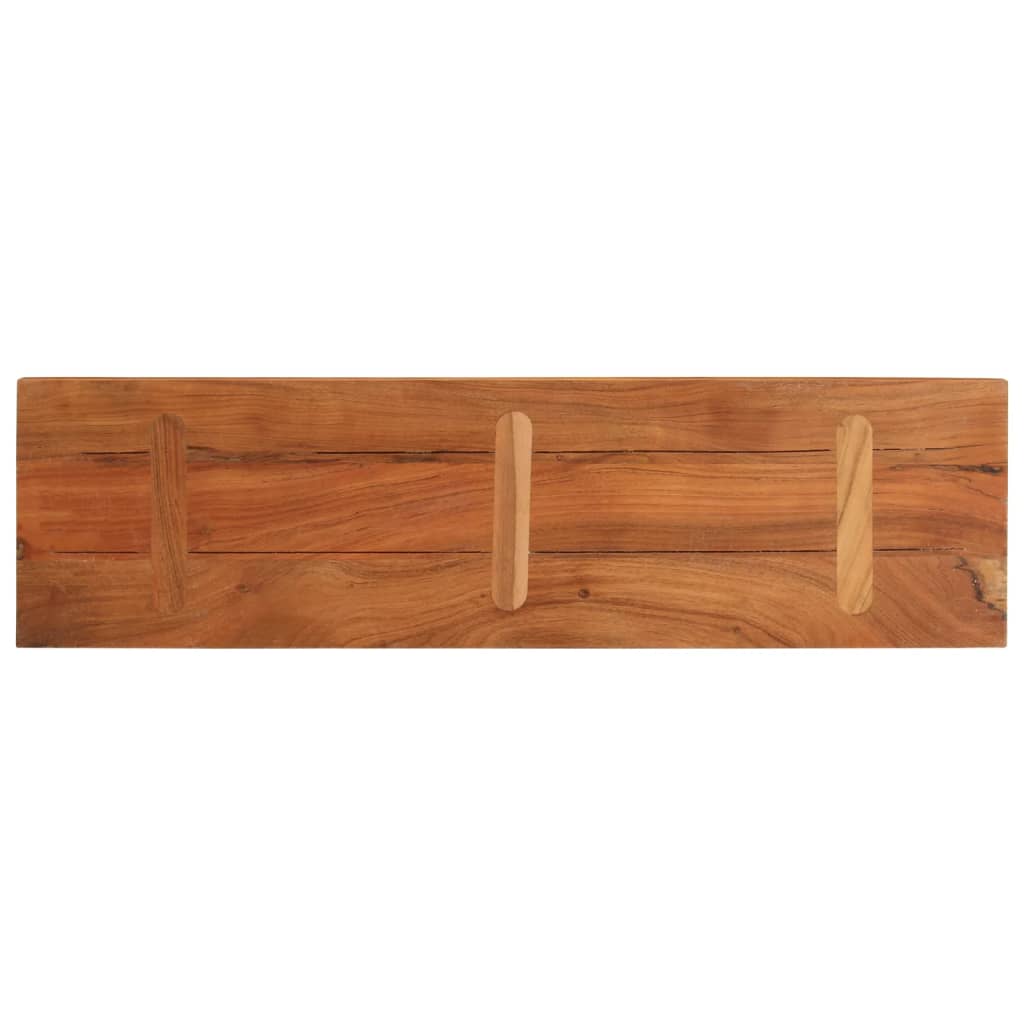 Stolní Deska 110X20X3,8 Cm Obdélníková Masivní Akáciové Dřevo