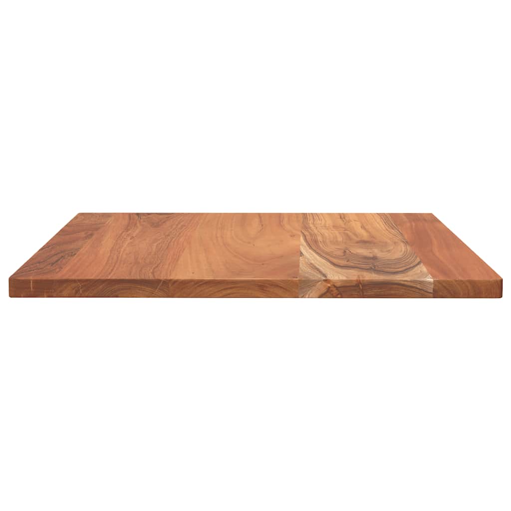 Stolní Deska 50 X 50 X 3,8 Cm Čtvercová Masivní Akáciové Dřevo