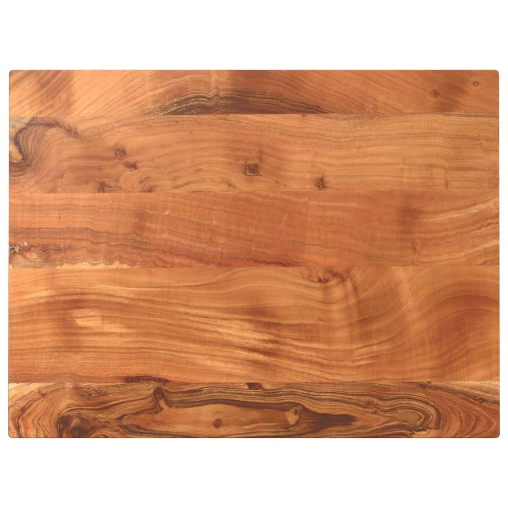 Stolní Deska 80X50X3,8 Cm Obdélníková Masivní Akáciové Dřevo