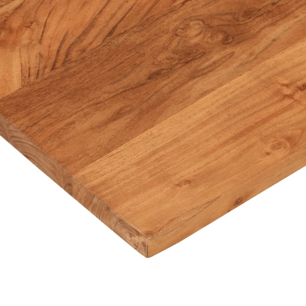 Stolní Deska 70 X 70 X 3,8 Cm Čtvercová Masivní Akáciové Dřevo