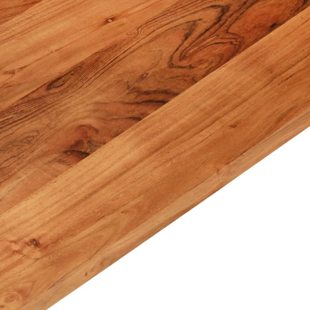 Stolní Deska 70 X 70 X 3,8 Cm Čtvercová Masivní Akáciové Dřevo