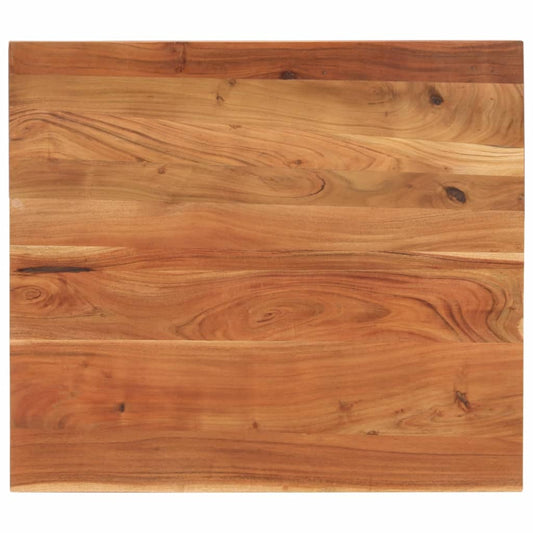 Stolní Deska 90X80X3,8 Cm Obdélníková Masivní Akáciové Dřevo