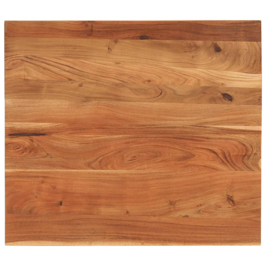 Stolní Deska 100X80X3,8 Cm Obdélníková Masivní Akáciové Dřevo