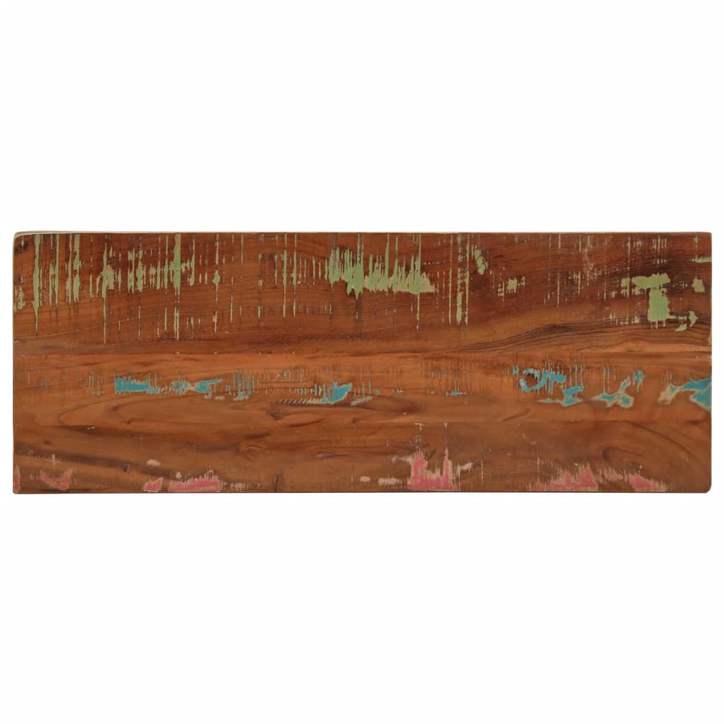 Stolní Deska 90X30X3,8 Cm Obdélníková Masivní Recyklované Dřevo Recyklované Dřevo (Vícebarevné)