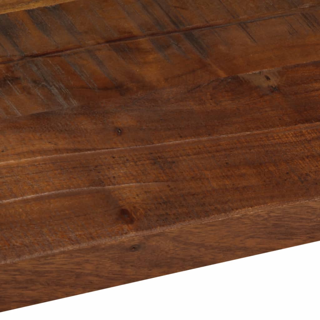 Stolní Deska 120X30X2,5Cm Obdélníková Masivní Recyklované Dřevo