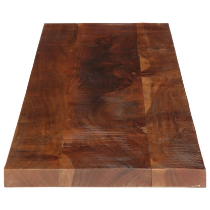 Stolní Deska 180X30X2,5Cm Obdélníková Masivní Recyklované Dřevo