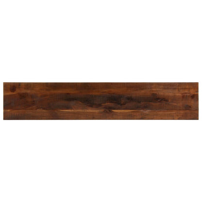 Stolní Deska 140X40X2,5Cm Obdélníková Masivní Recyklované Dřevo