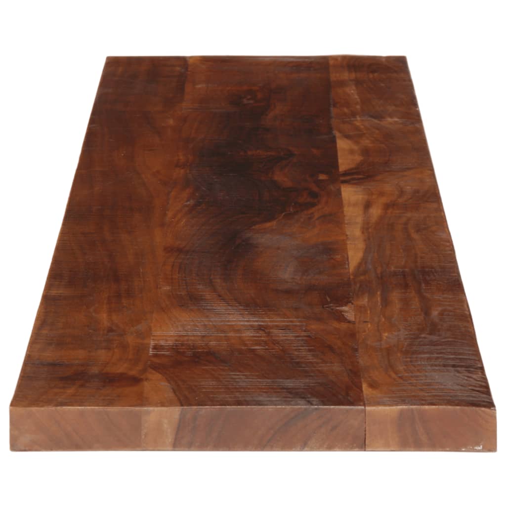Stolní Deska 140X40X2,5Cm Obdélníková Masivní Recyklované Dřevo