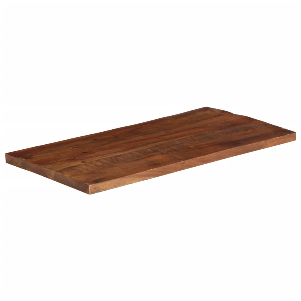 Stolní Deska 110X50X2,5Cm Obdélníková Masivní Recyklované Dřevo
