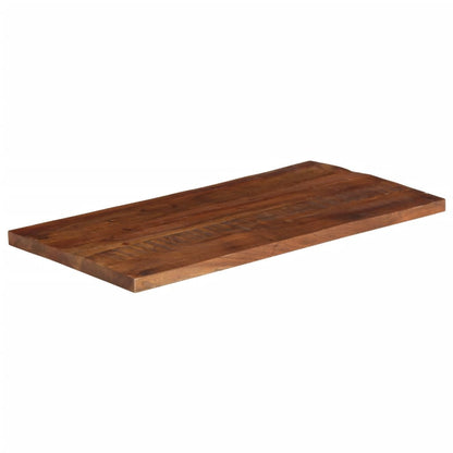 Stolní Deska 110X50X2,5Cm Obdélníková Masivní Recyklované Dřevo