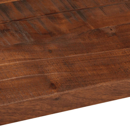 Stolní Deska 110X50X2,5Cm Obdélníková Masivní Recyklované Dřevo