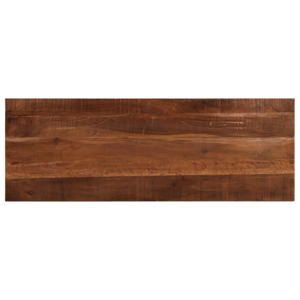 Stolní Deska 140X50X2,5Cm Obdélníková Masivní Recyklované Dřevo