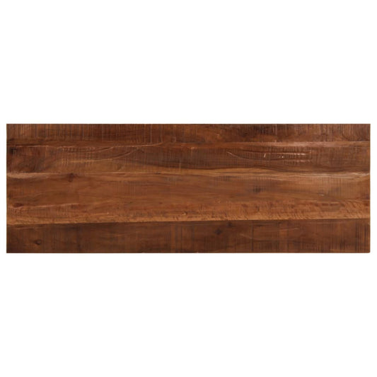 Stolní Deska 140X50X2,5Cm Obdélníková Masivní Recyklované Dřevo