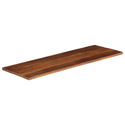 Stolní Deska 140X50X2,5Cm Obdélníková Masivní Recyklované Dřevo