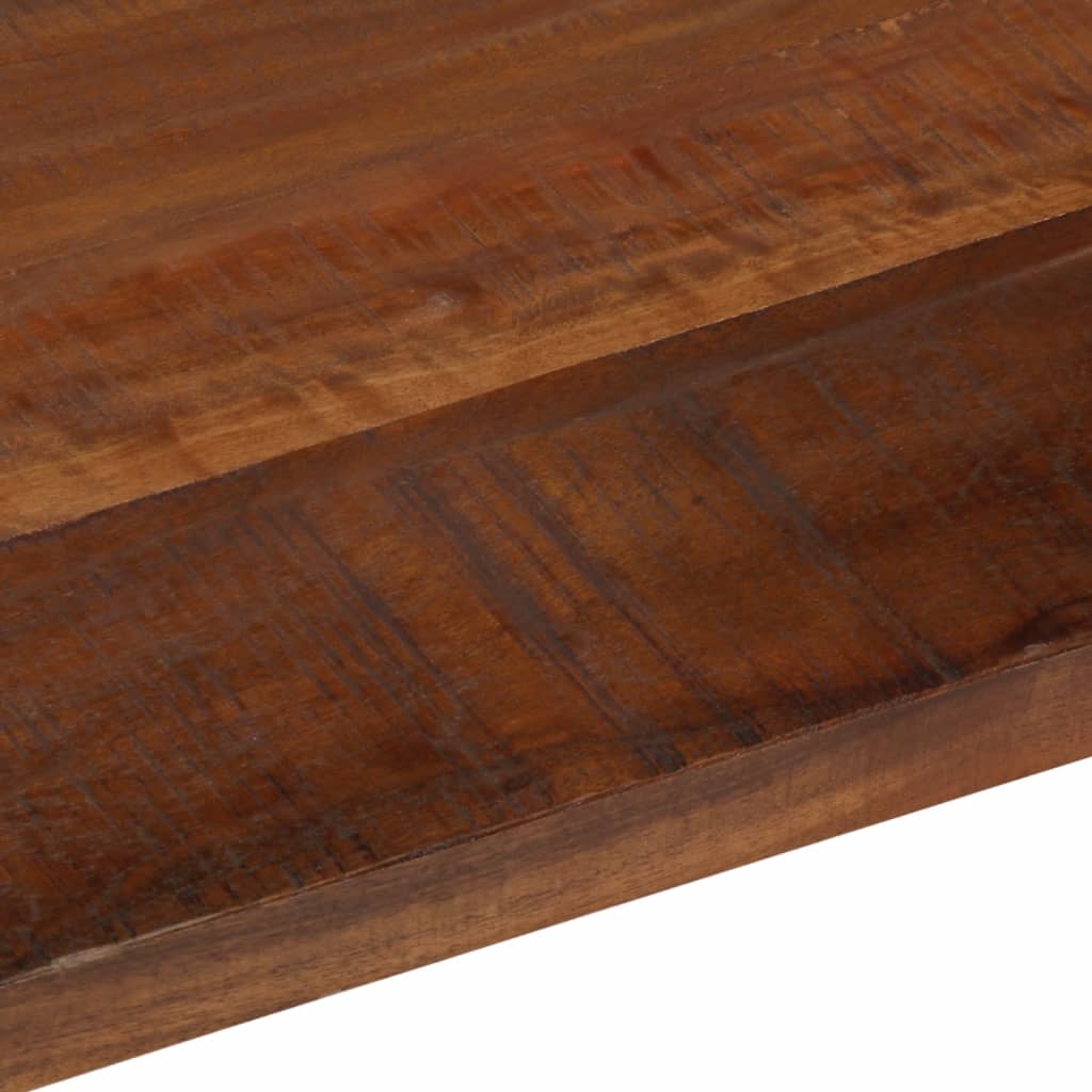 Stolní Deska 140X50X2,5Cm Obdélníková Masivní Recyklované Dřevo