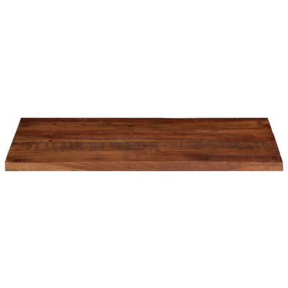 Stolní Deska 110X60X2,5Cm Obdélníková Masivní Recyklované Dřevo