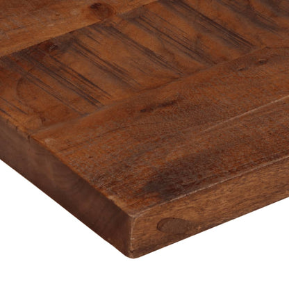Stolní Deska 110X60X2,5Cm Obdélníková Masivní Recyklované Dřevo