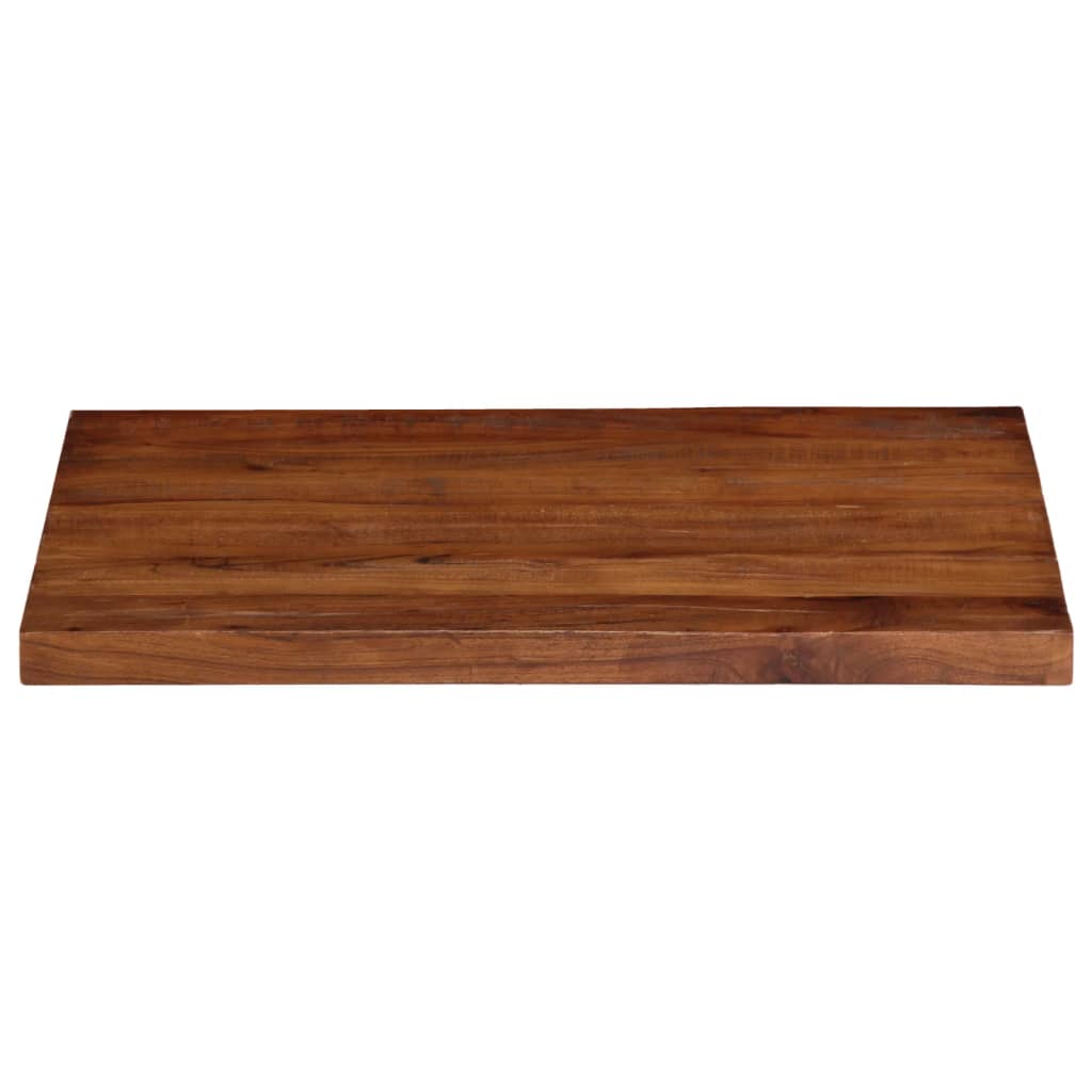 Stolní Deska 80X70X2,5 Cm Obdélníková Masivní Recyklované Dřevo