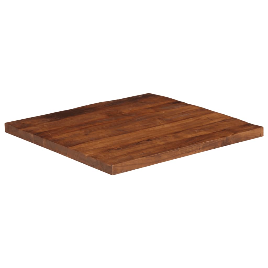 Stolní Deska 80X80X2,5 Cm Čtvercová Masivní Recyklované Dřevo