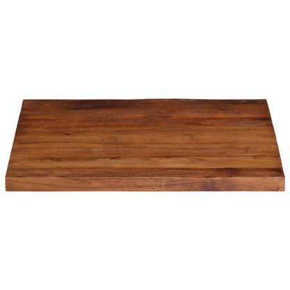Stolní Deska 80X80X2,5 Cm Čtvercová Masivní Recyklované Dřevo