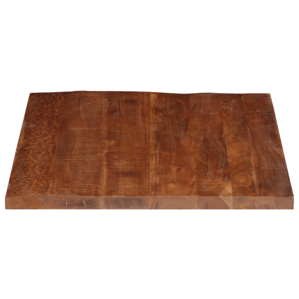 Stolní Deska 100X80X2,5Cm Obdélníková Masivní Recyklované Dřevo