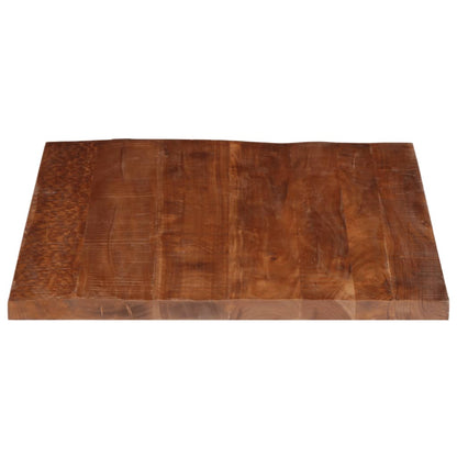 Stolní Deska 100X80X2,5Cm Obdélníková Masivní Recyklované Dřevo
