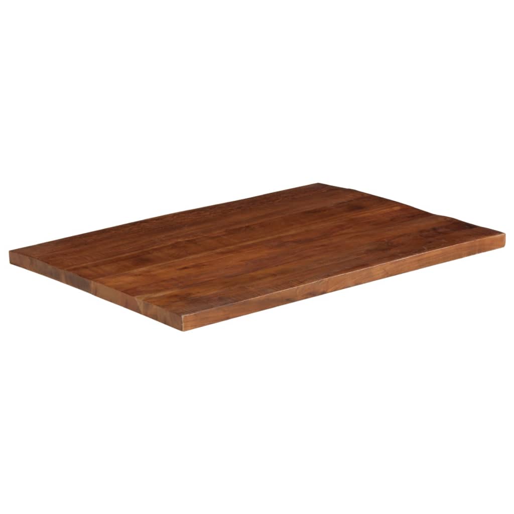 Stolní Deska 110X80X2,5Cm Obdélníková Masivní Recyklované Dřevo