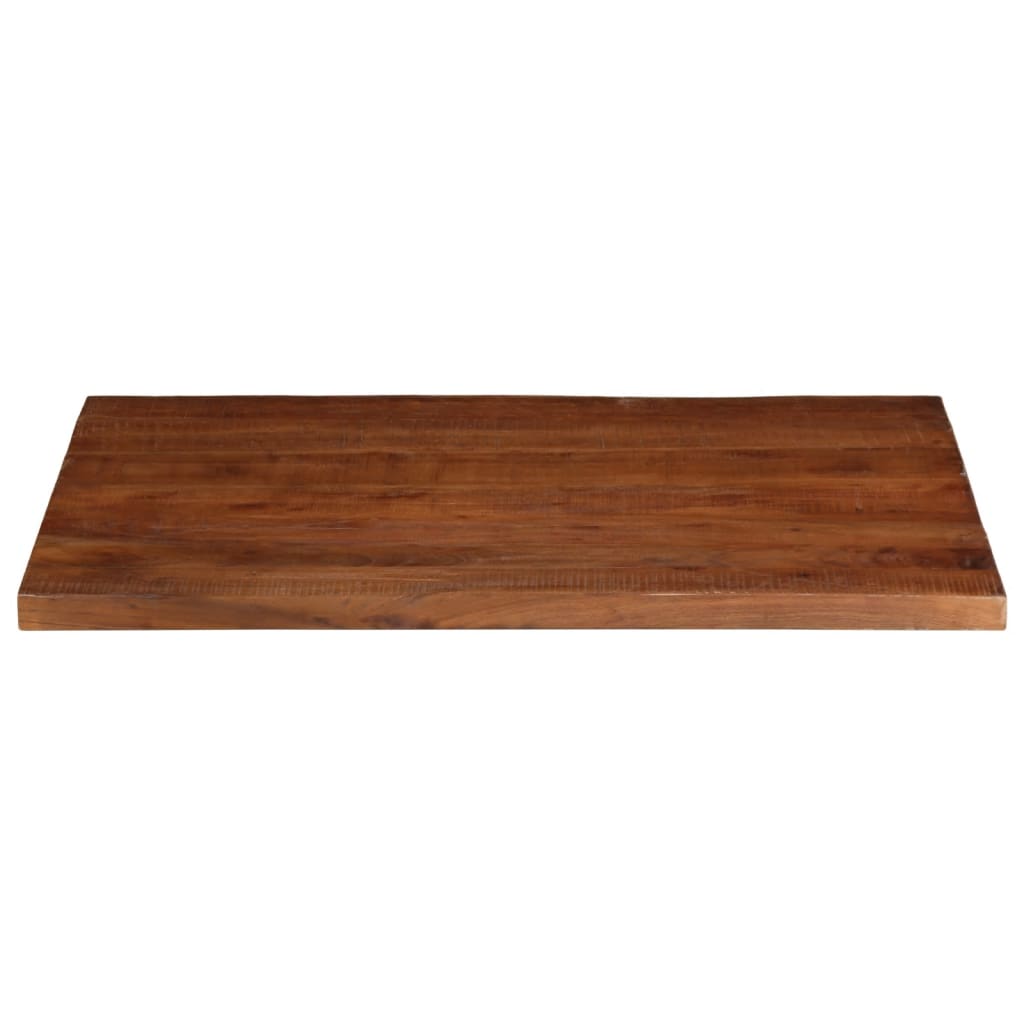 Stolní Deska 110X80X2,5Cm Obdélníková Masivní Recyklované Dřevo