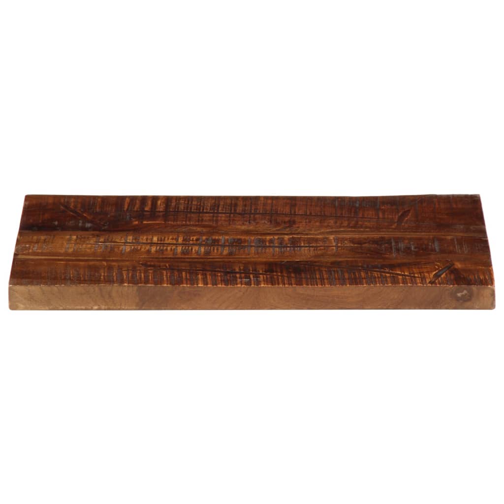Stolní Deska 50X20X3,8 Cm Obdélníková Masivní Recyklované Dřevo
