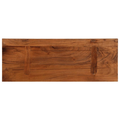 Stolní Deska 90X20X3,8 Cm Obdélníková Masivní Recyklované Dřevo