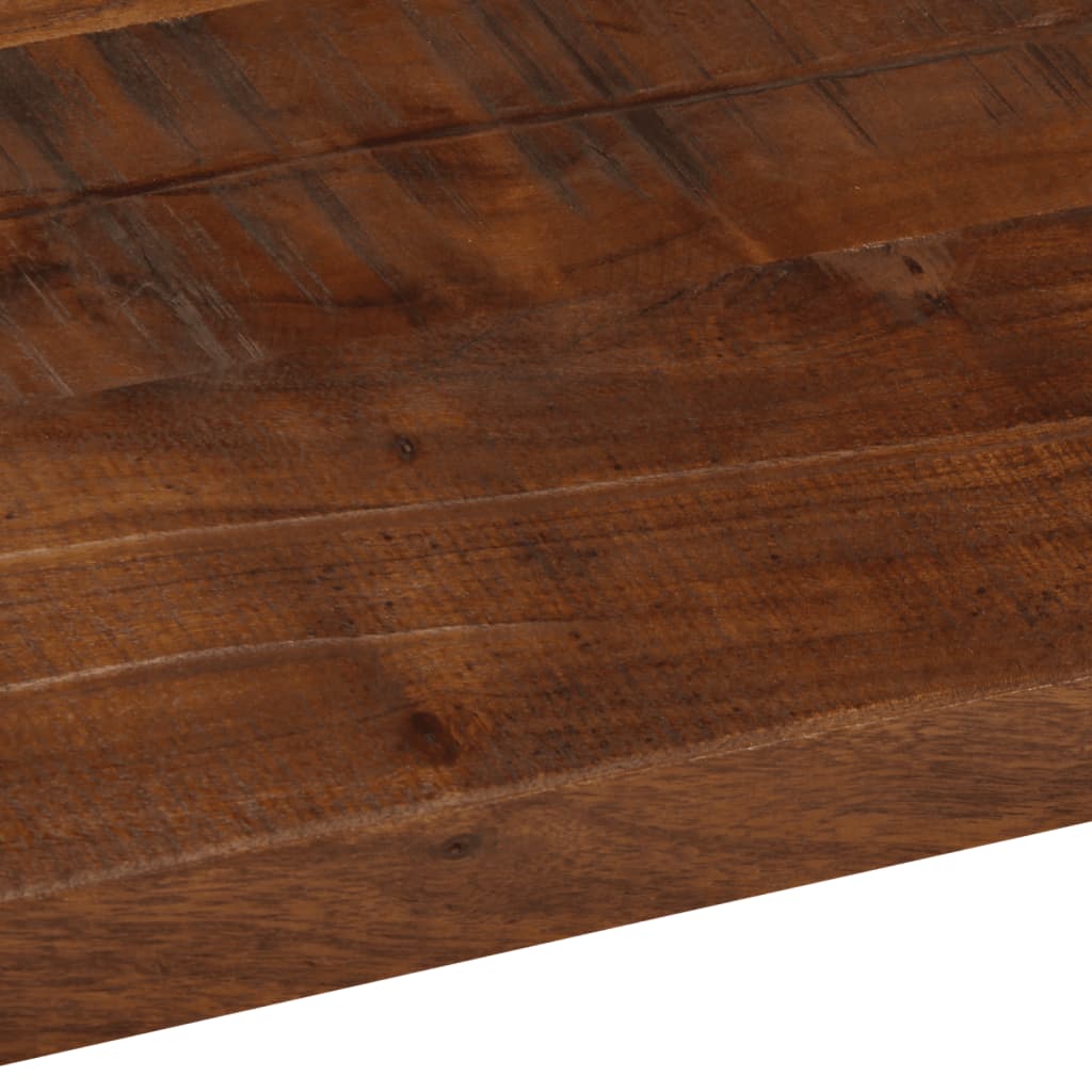Stolní Deska 100X20X3,8Cm Obdélníková Masivní Recyklované Dřevo