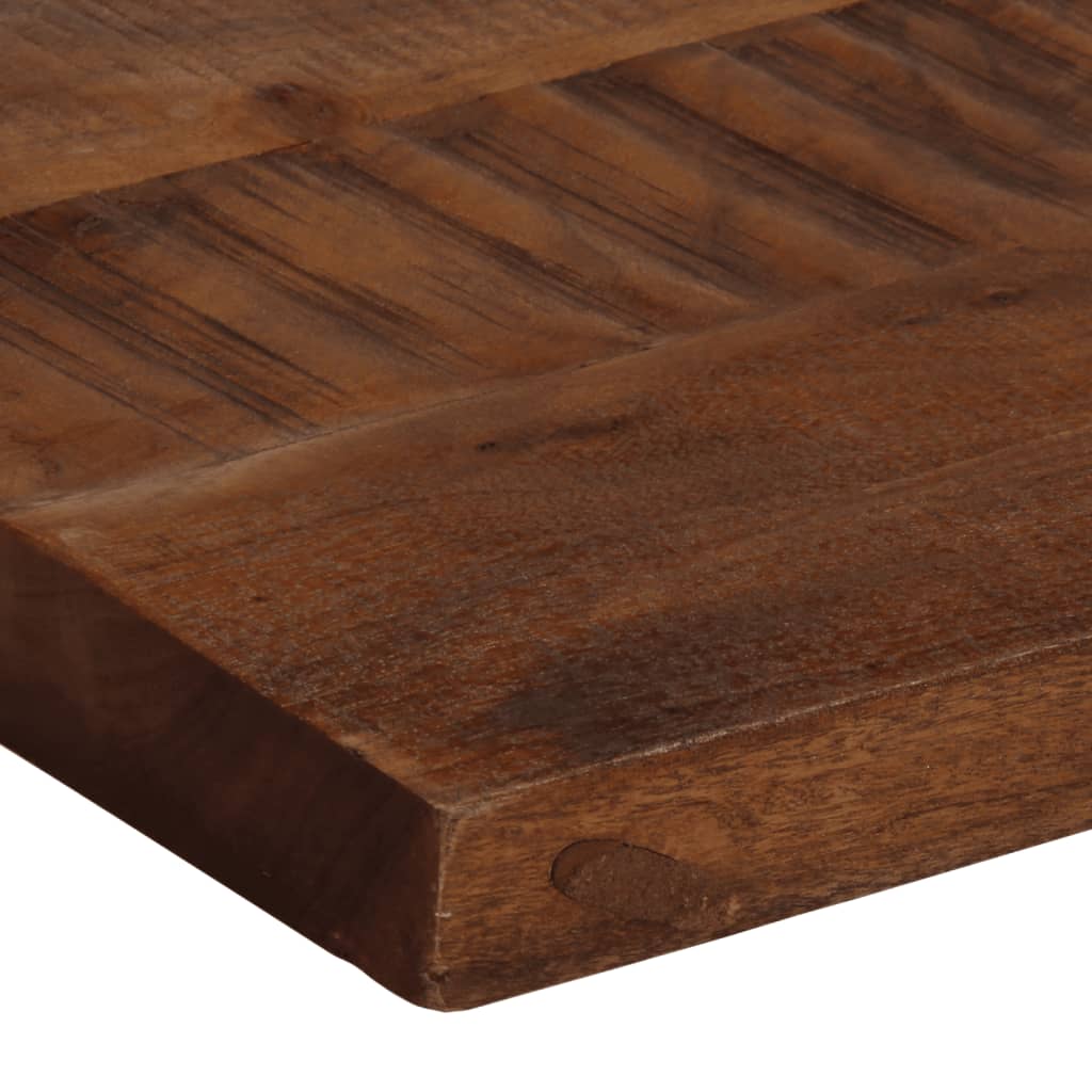 Stolní Deska 110X30X3,8Cm Obdélníková Masivní Recyklované Dřevo