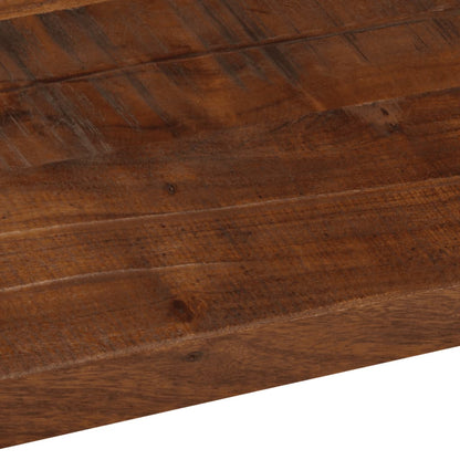 Stolní Deska 110X30X3,8Cm Obdélníková Masivní Recyklované Dřevo