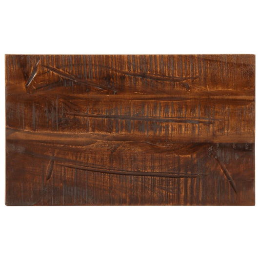 Stolní Deska 50X40X3,8 Cm Obdélníková Masivní Recyklované Dřevo