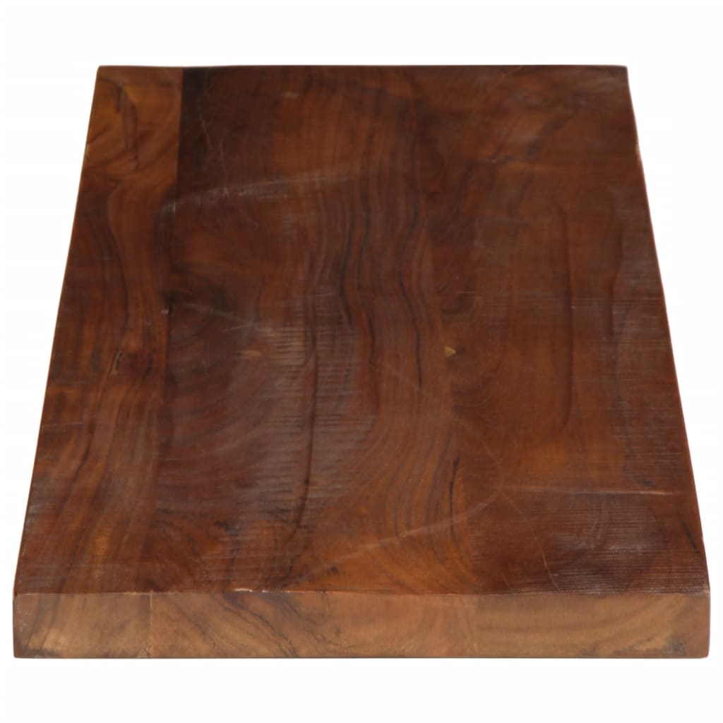 Stolní Deska 90X40X3,8 Cm Obdélníková Masivní Recyklované Dřevo