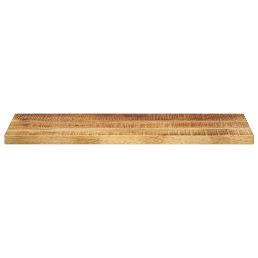 Stolní Deska 90X20X2,5 Cm Obdélníková Hrubé Mangovníkové Dřevo