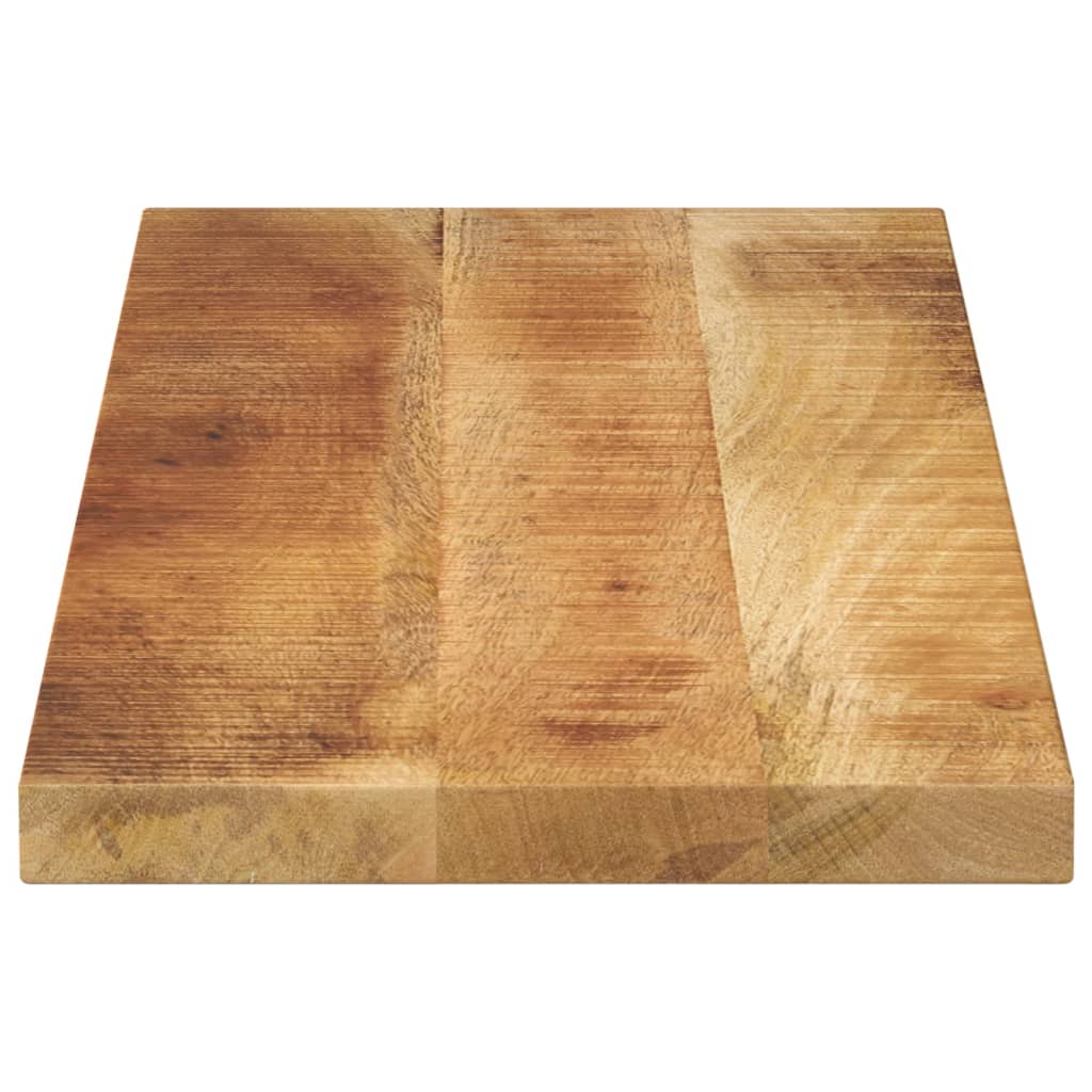 Stolní Deska 90X20X2,5 Cm Obdélníková Hrubé Mangovníkové Dřevo