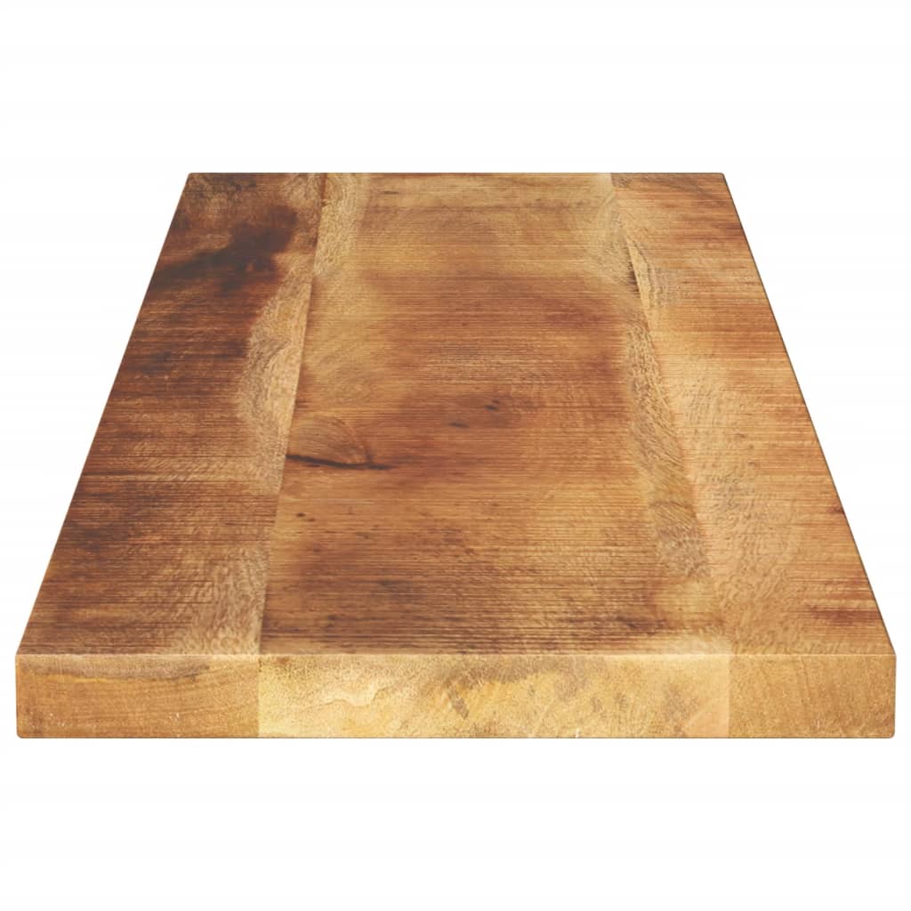 Stolní Deska 100X20X2,5 Cm Obdélníková Hrubé Mangovníkové Dřevo
