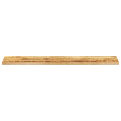 Stolní Deska 160X20X2,5 Cm Obdélníková Hrubé Mangovníkové Dřevo