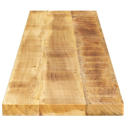 Stolní Deska 160X20X2,5 Cm Obdélníková Hrubé Mangovníkové Dřevo