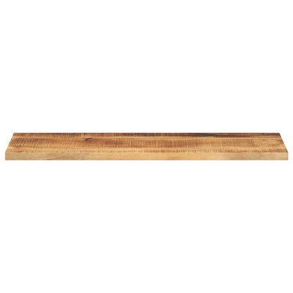 Stolní Deska 120X30X2,5 Cm Obdélníková Hrubé Mangovníkové Dřevo