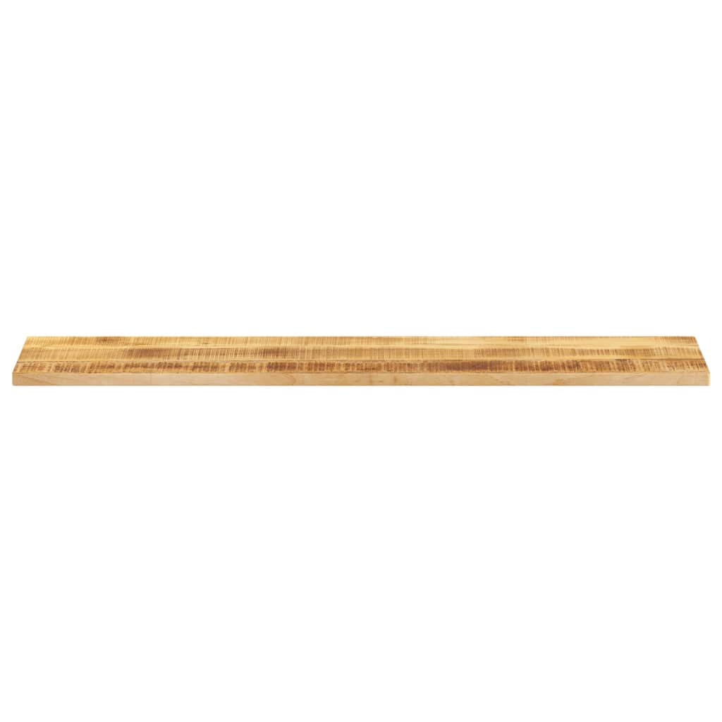 Stolní Deska 140X30X2,5 Cm Obdélníková Hrubé Mangovníkové Dřevo