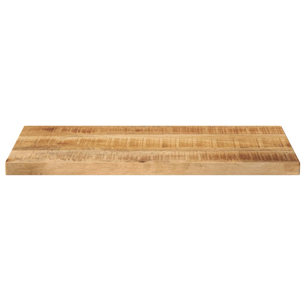 Stolní Deska 50X40X2,5 Cm Obdélníková Hrubé Mangovníkové Dřevo