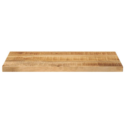 Stolní Deska 50X40X2,5 Cm Obdélníková Hrubé Mangovníkové Dřevo